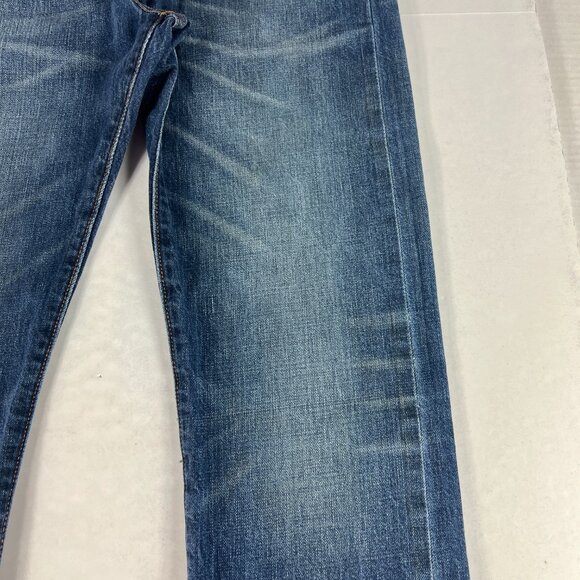 Levi's 501 Red Line Selvedge Jean Men 28x31* Blue White Oak Cone Denim Tag 28x32 - Picture 5 of 16